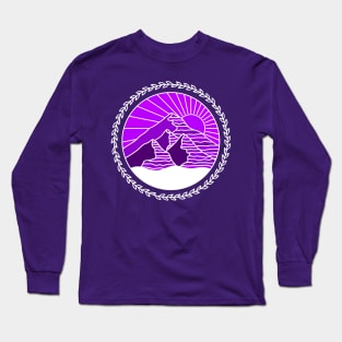 THE Purple Mountains Nature Long Sleeve T-Shirt